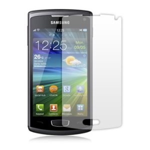 2 Protective Screen Film Samsung Wave 3 S8600