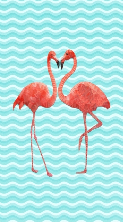 cover flamingo love
