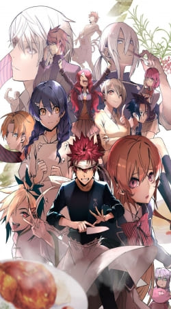 cover Food Wars Group Art