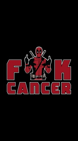 cover Fuck Cancer With Deadpool