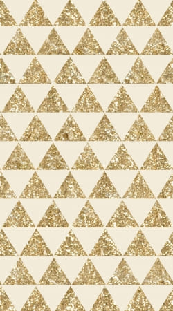 cover Glitter Triangles in Gold