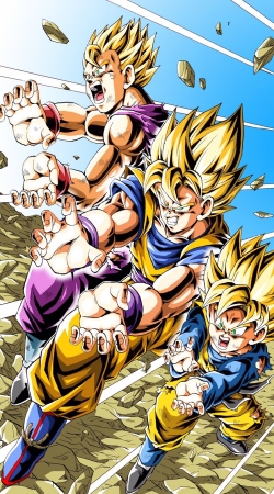 cover Goku Family