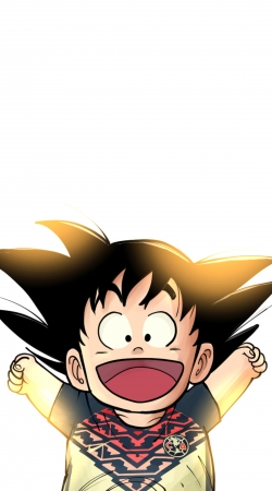 cover Goku Kid happy america