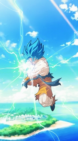 cover Goku Powerful