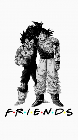 cover Goku X Vegeta as Friends