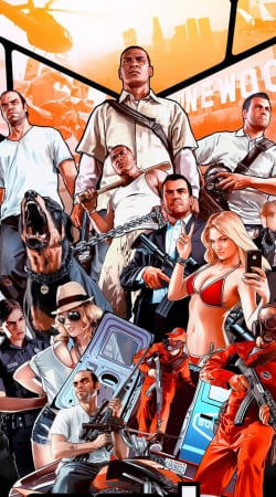 cover Grand Theft Auto V Fan Art