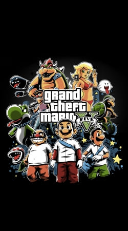 cover Grand Theft Mario