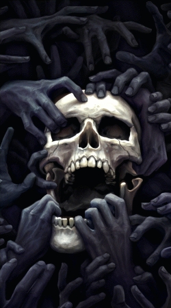 cover Hand on Skull