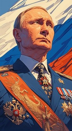 cover In case of emergency long live my dear Vladimir Putin V1
