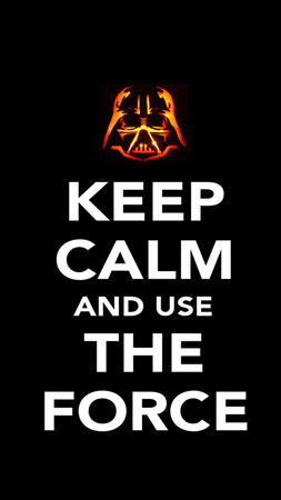 cover Keep Calm And Use the Force