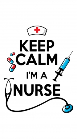 cover Keep calm I am a nurse