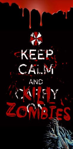 cover Keep Calm And Kill Zombies