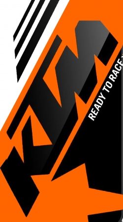 cover KTM Racing Orange And Black