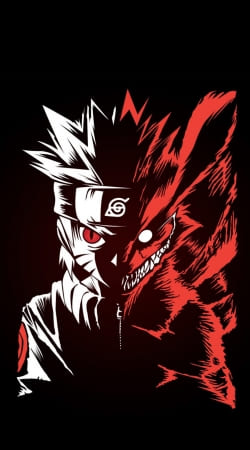 cover Kyubi x Naruto Angry