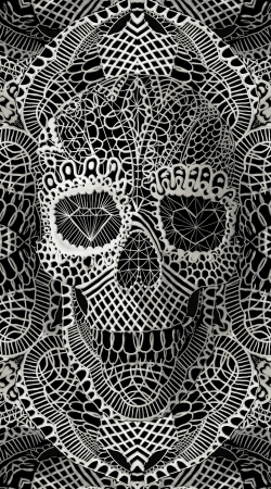 cover Lace Skull