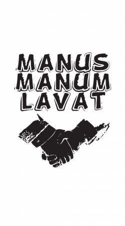 cover Manus manum lavat