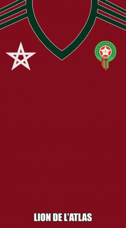 cover Marocco Football Shirt