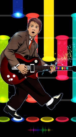 cover Marty McFly plays Guitar Hero