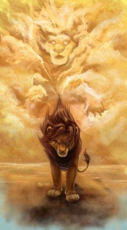 cover Mufasa Ghost Lion King