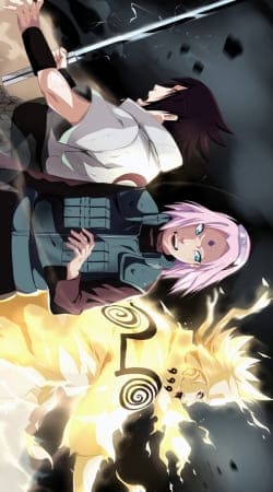cover Naruto Sakura Sasuke Team7