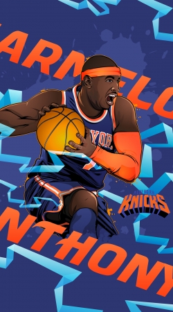 cover NBA Stars: Carmelo Anthony