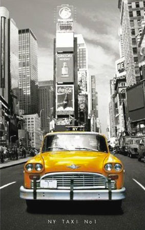 cover Yellow taxi City of New York City
