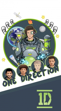 cover Outer Space Collection: One Direction 1D - Harry Styles