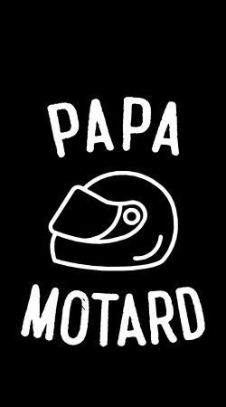 cover Papa Motard Moto Passion