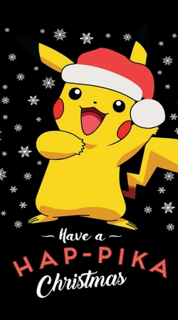 cover Pikachu have a Happyka Christmas