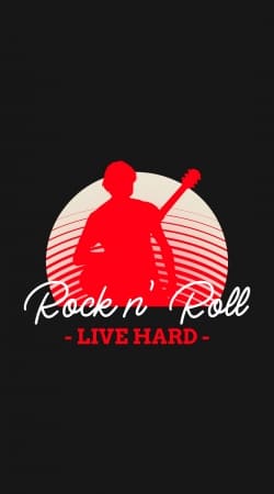 cover Rock N Roll Live hard