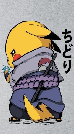 cover Sasuke x Pikachu
