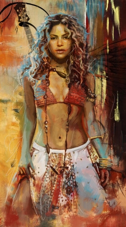 cover Shakira Painting