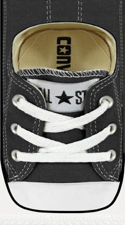 cover All Star Basket shoes black