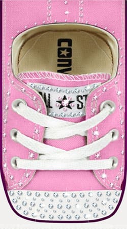 cover All Star Basket shoes Pink Diamonds