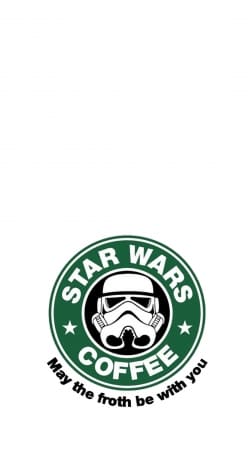 cover Stormtrooper Coffee inspired by StarWars