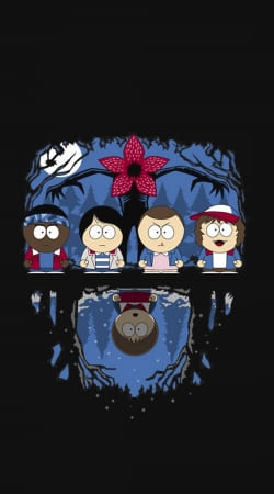 cover Stranger Things X South Park