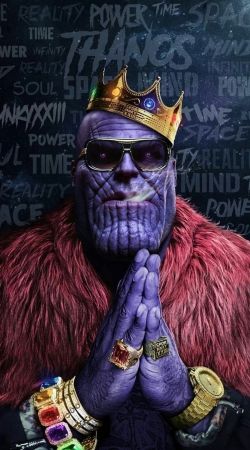 cover Thanos mashup Notorious BIG