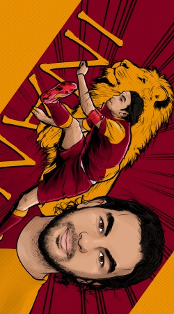 cover The turkish lion Inan Galatasaray
