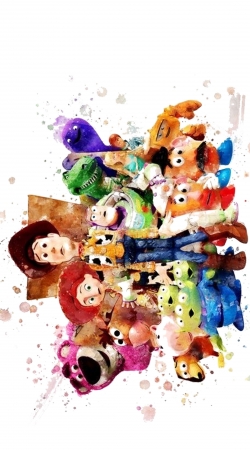 cover Toy Story Watercolor