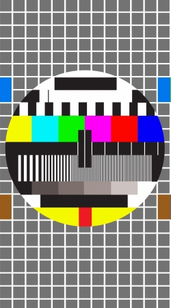 cover tv test screen