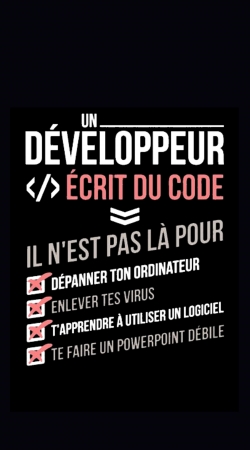 cover Un developpeur ecrit du code Stop