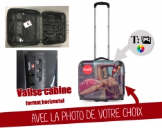 Wheeled bag cabin luggage suitcase trolley 17" laptop 74407