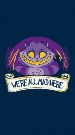 cover We're all mad here