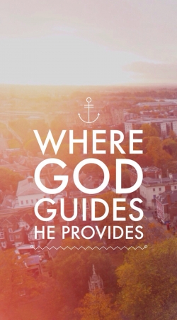 cover Where God guides he provides Bible