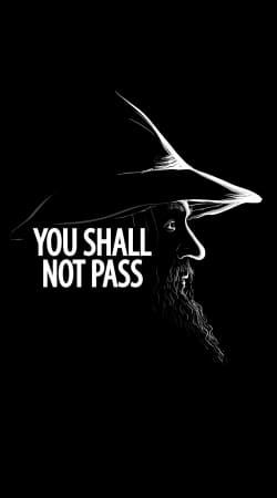 cover You shall not pass