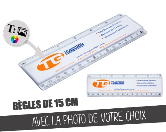 Customizable ruler 15cm