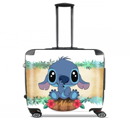 Wheeled bag cabin luggage suitcase trolley 17" laptop