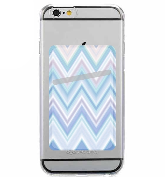  BLUE COLORFUL CHEVRON  for Adhesive Slot Card