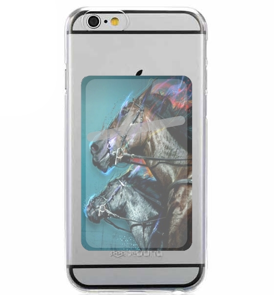  Horse-race - Equitation for Adhesive Slot Card