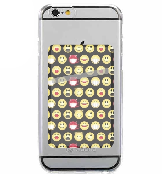  funny smileys for Adhesive Slot Card
